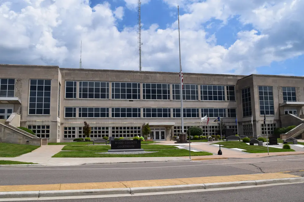 Wood County Courthouse in Wisconsin Rapids, WI
